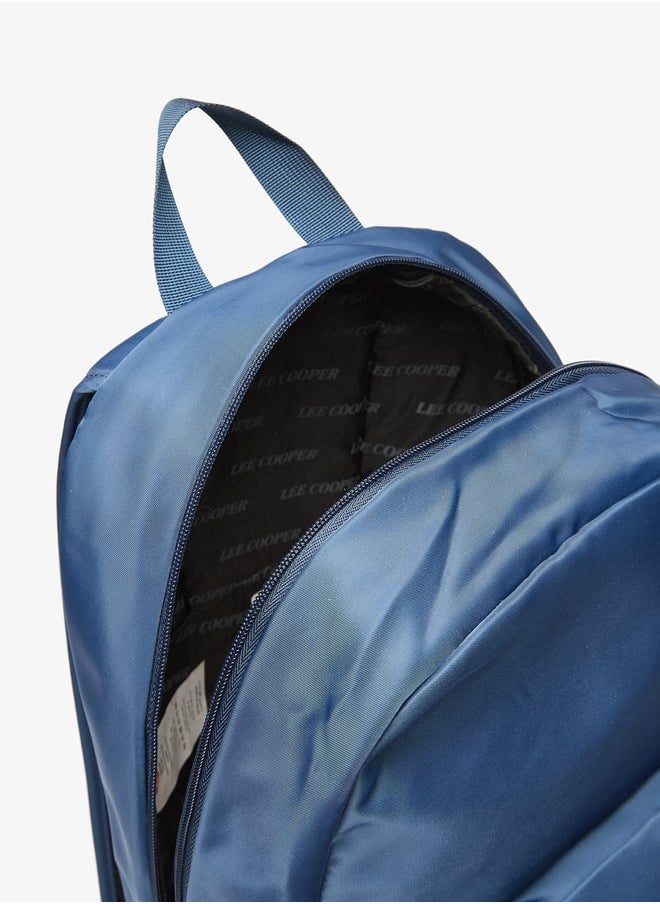 Lee Cooper Boys Solid Backpack with Adjustable Straps and Zip Closure - 30x13x44 cm  - Image 4