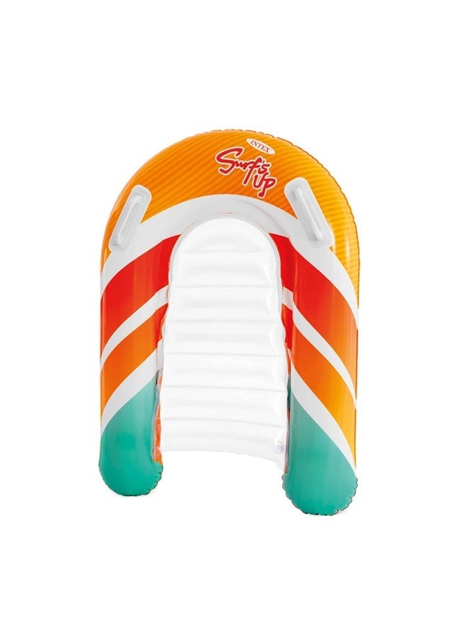 INTEX Surf’s Up Riders Inflatable Pool Float 84x79cm | Kids Water Ride-On with Grab Handles | Durable Vinyl | Pool, Beach & Holiday Toy | Ages 6+ - Image 1
