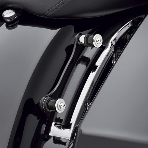 Mofun Quick Release 4 Point Docking Hardware Kit Tour Pack Backrest Docking Kit Compatible with Harley Touring Road King Street Road Electra Glide 2014-2024,Black - Image 5