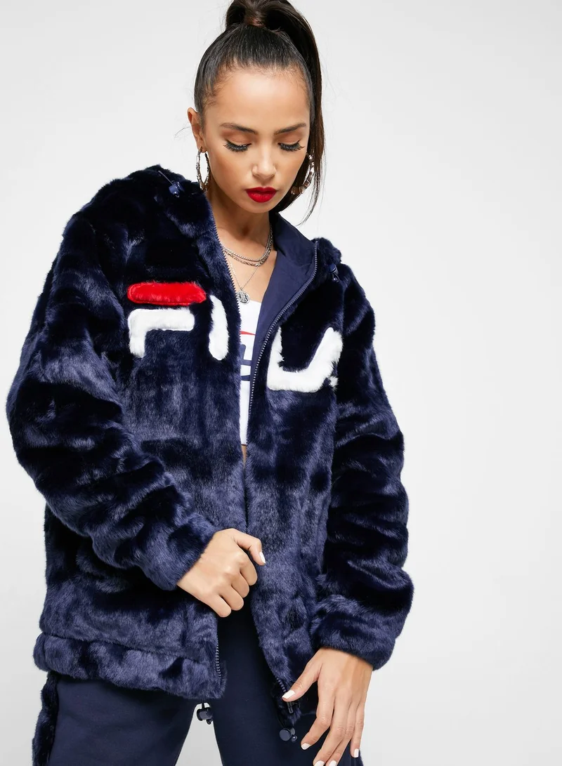 FILA Dolly Fur Oversized Jacket