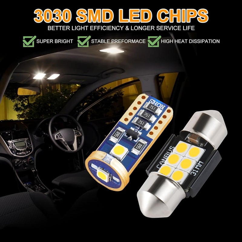 iBrightstar 31mm LED Bulbs Pack of 10 - Image 4