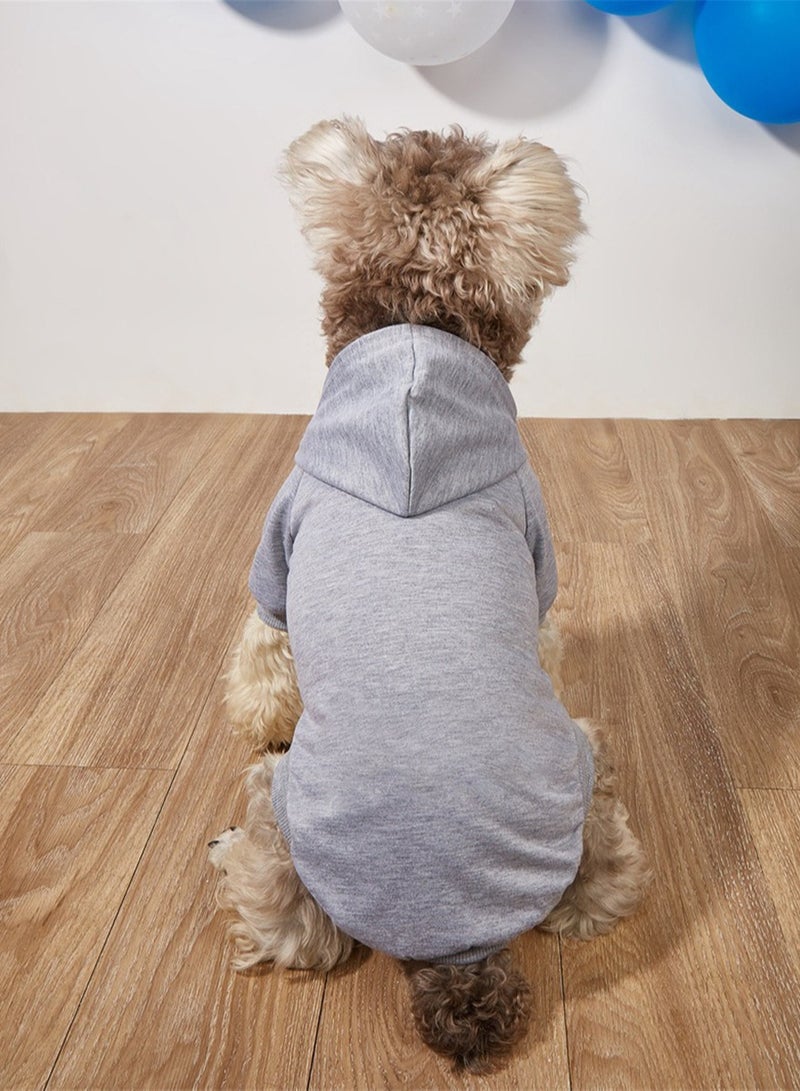 Loquat Squality New Pet Warm Clothing For Autumn And Winter Grey - Image 1