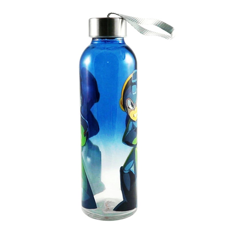 JUST FUNKY Official Nintendo Switch Megaman Sports & Fitness Training Glass Water Bottle/Hydro Flask/Gym Water Bottle - Gifts Kids Toy and Accessories 20 OZ - Image 3