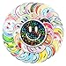Wercokt 50PCS Smiling Glitter Stickers Cute Water Bottle Stickers for Kids for Teaching Rewards Notebooks Stationery Luggage Cartoon PVC Happy Sticker - Image 3