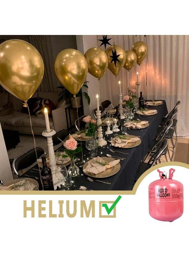 PartyWoo - Metallic Gold Balloons 4 Pcs 36 Inch Large Gold Metallic Balloons Latex Balloons For Balloon Garland As Party Decorations Birthday Decorations Wedding Decorations Baby Shower Decorations - Image 1