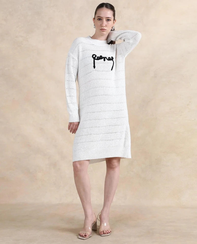 ريريزم Women's Relaxed Fit Plain Dress