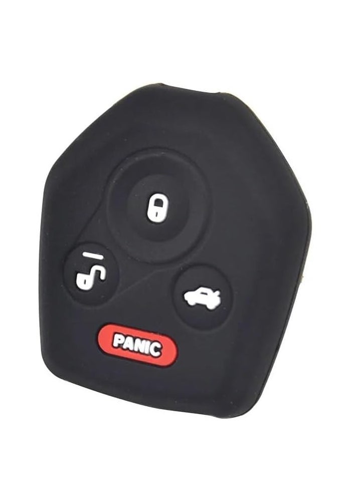 QASULER Silicone Car Key Case Cover for Subaru - Image 4