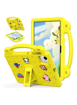 Shockproof Case Compatible with Honor Pad X9a 11.5 Inch (2025), Lightweight EVA Kids Friendly Shockproof Protective Cover with Invisible Bracket and Handle (Yellow) - pzsku/Z800966FF1191061240EDZ/45/1749092977/24194e93-1687-445a-ab7e-5510880eedc1