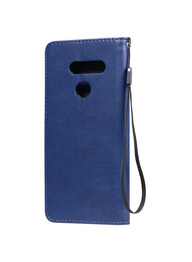 S-TOP Case For LG K50S Solid Color Horizontal Flip Protective Leather Case with Holder & Card Slots & Wallet & Photo Frame & Lanyard - Image 3