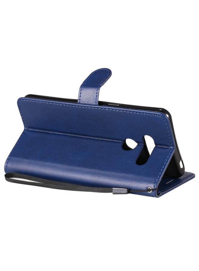 S-TOP Case For LG K50S Solid Color Horizontal Flip Protective Leather Case with Holder & Card Slots & Wallet & Photo Frame & Lanyard - Image 5