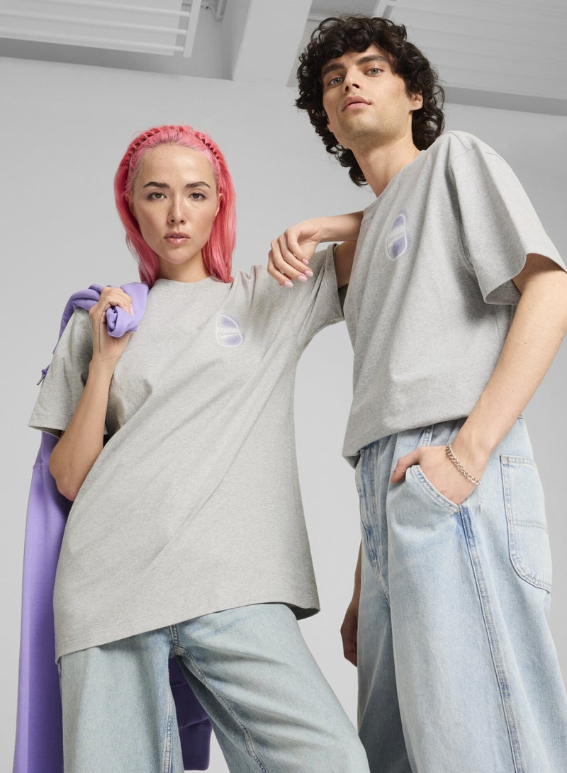 بوما تيشرت DOWNTOWN 180 Graphic مناسب للجنسين - Image 1