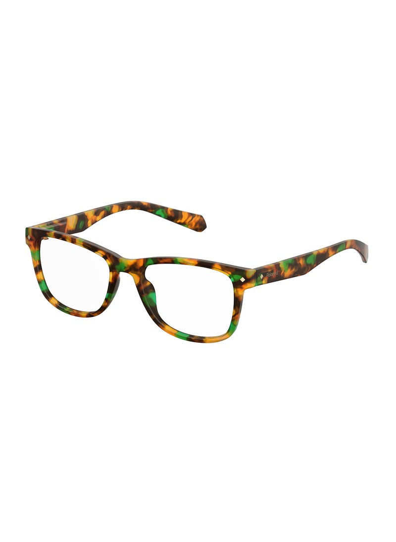 Polaroid Unisex Square Reading Glasses - Pld 0020/R Havana Honey 52 - Lens Size: 52 Mm  - Image 1