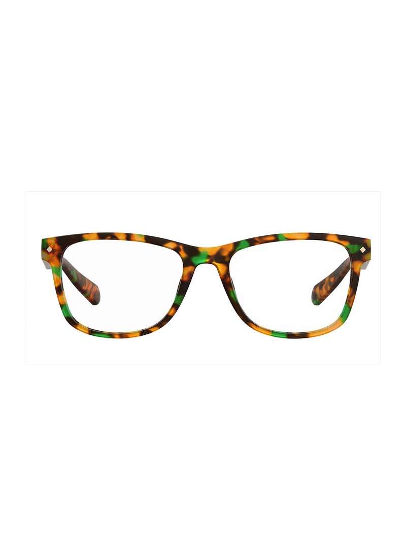 Polaroid Unisex Square Reading Glasses - Pld 0020/R Havana Honey 52 - Lens Size: 52 Mm  - Image 2