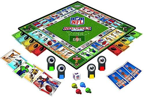MasterPieces NFLOpoly Junior Board Game Collectors Edition Set for 24 Players Ages 6 - Image 2