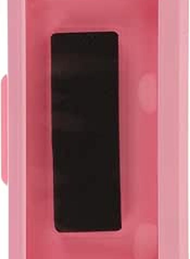 Pink Waterproof Shower Phone Holder Wall Mounted for Bathroom Hands Free Video Viewing - Image 1