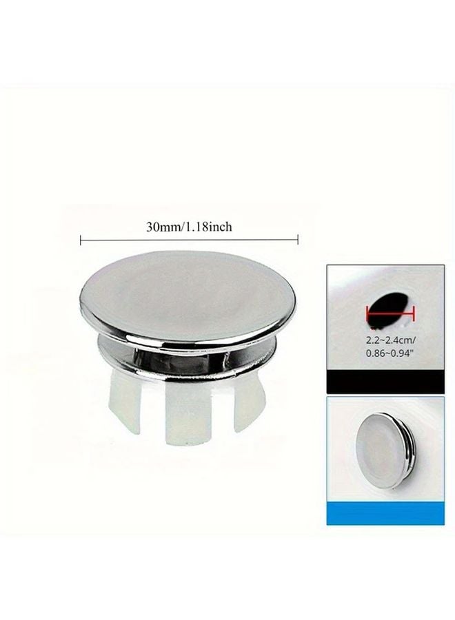 غطاة تصريف بلاستيكية فضية ومجموعة مرشح للحمام والمطبخ مقاومة للانسداد - Image 4