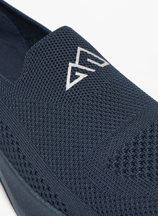 Oaklan by Shoexpress Mesh Textured Slip-On Sports Shoes
