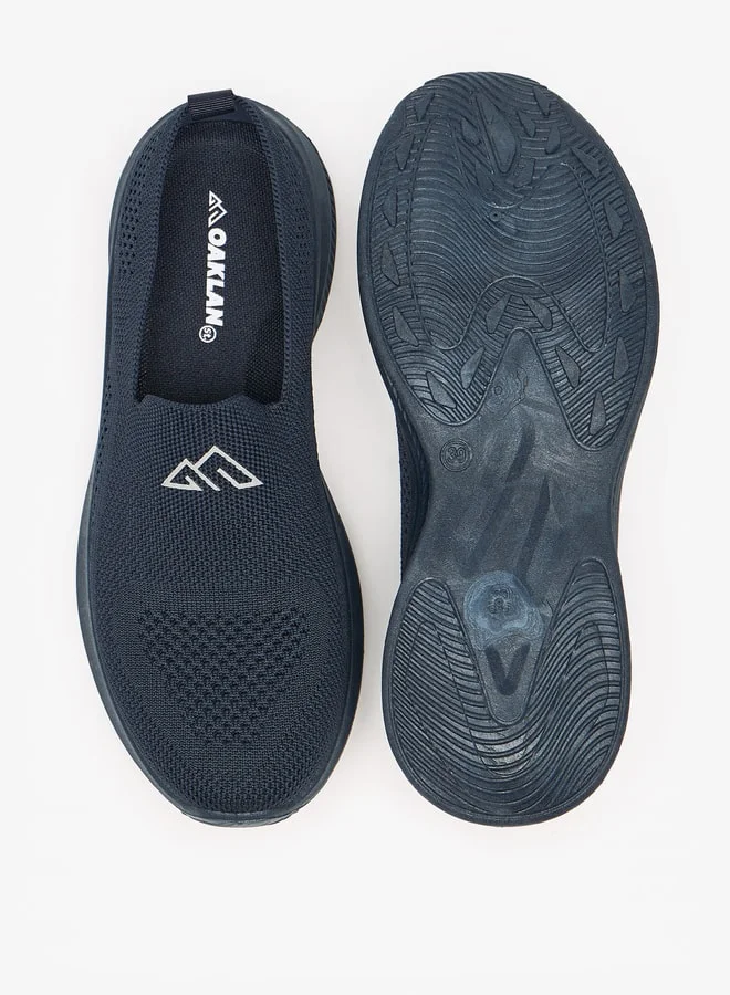 Oaklan by Shoexpress Mesh Textured Slip-On Sports Shoes