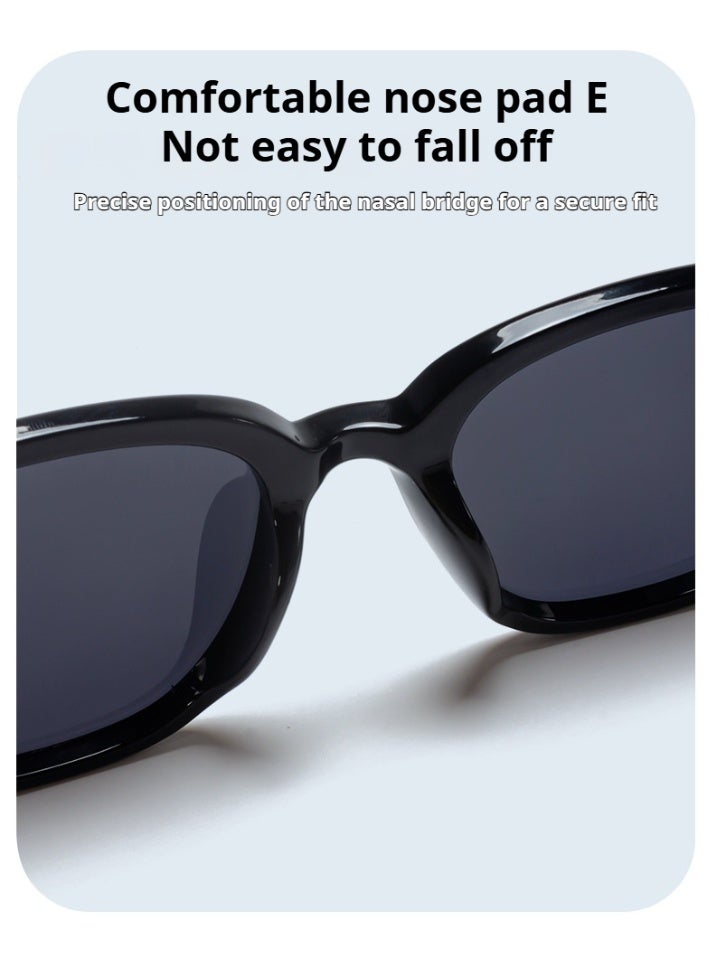 وايكيل نظارات شمسية مستقطبة أفياتور للرجال والنساء - نظارات شمسية كلاسيكية مضادة للتوهج UV400، حماية كاملة من الأشعة فوق البنفسجية للقيادة وصيد الأسماك والسفر (رمادي) - Image 5