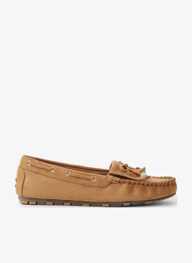 Le Confort Women Textured Moccasins