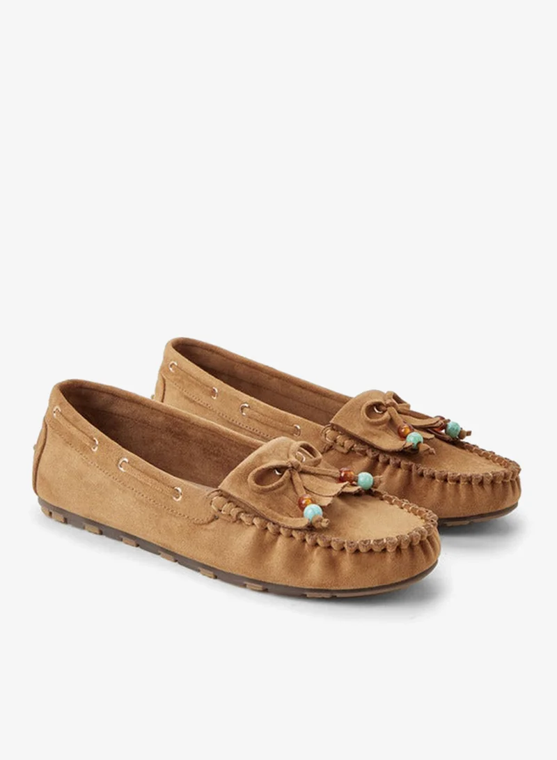 Le Confort Women Textured Moccasins