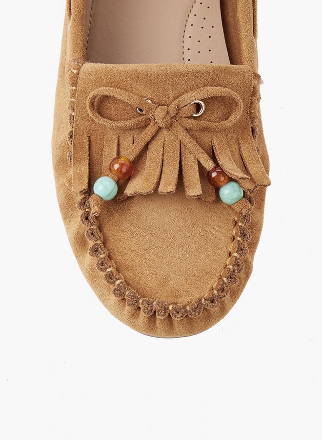 Le Confort Women Textured Moccasins - Image 5