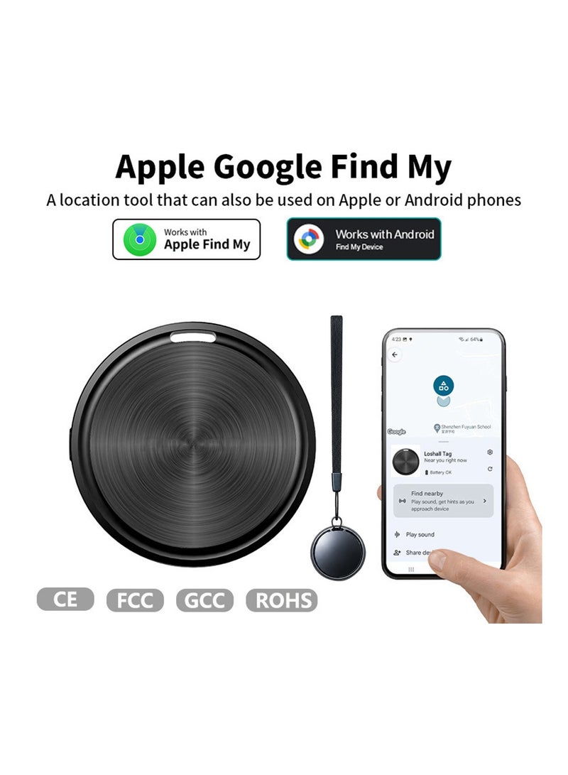 جهاز تتبع GPS ذكي يعمل بنظامي أندرويد وآبل، مناسب للأطفال، يُستخدم لتحديد موقع المفاتيح والأمتعة، ومناسب للقطط والكلاب. - Image 1
