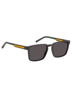 TOMMY HILFIGER Men's UV Protection Rectangular Shape  Sunglasses TH 2088/S GREY 44 - Lens Size: 43.8 Mm - Matt_Grey  - Image 2