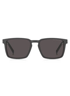 TOMMY HILFIGER Men's UV Protection Rectangular Shape  Sunglasses TH 2088/S GREY 44 - Lens Size: 43.8 Mm - Matt_Grey  - Image 3