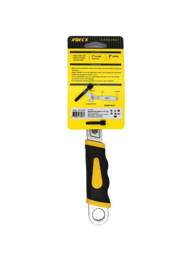 نوفيكس مفتاح قابل للتعديل Novex NHT-AWB 8" | أداة يدوية متينة | قبضة دقيقة - Image 3