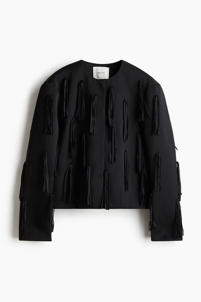 H&M Fringed Jacket  - Image 1