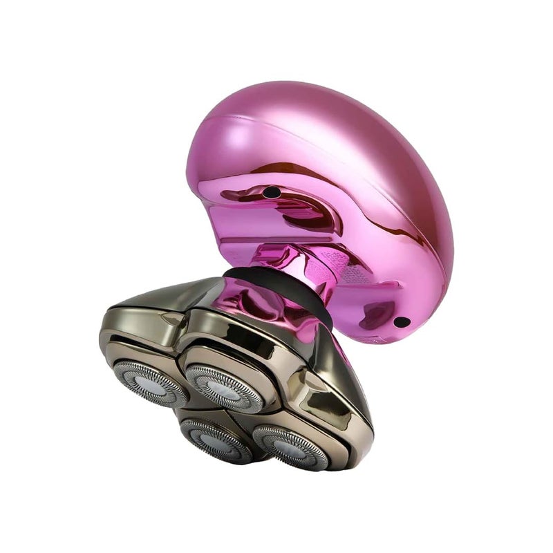 Skull Shaver Butterfly Kiss PRO - Women's Electric Shaver for Bikini Line, Legs & Body - Wet & Dry Use - Ergonomic, Hypoallergenic Blades - 60 Minutes Cordless Use - Pink - Image 1