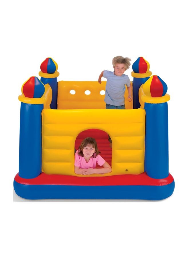 INTEX Jump-O-Lene Inflatable Castle Bouncer 69x69x53inch - Image 2