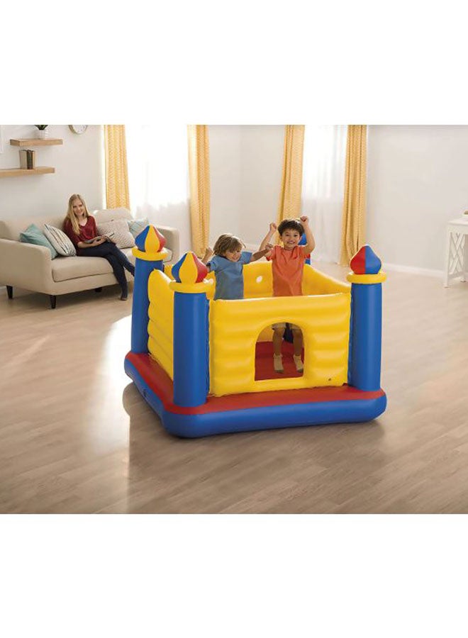INTEX Jump-O-Lene Inflatable Castle Bouncer 69x69x53inch - Image 4