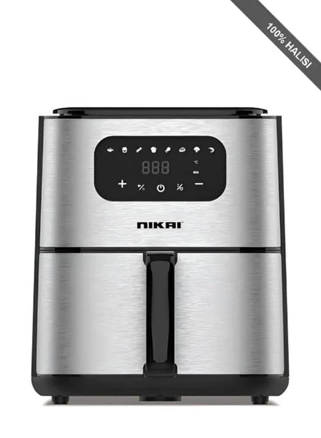 Air Fryer, Touch Panel, Led Display, Xl Size Non-Stick Basket, 1-60-Min Timer, Temp Control, Effortless Cleaning, No-Oil Healthy Frying Grilling Roasting And Baking 4.2 L 1520 W NAF388D3 Black