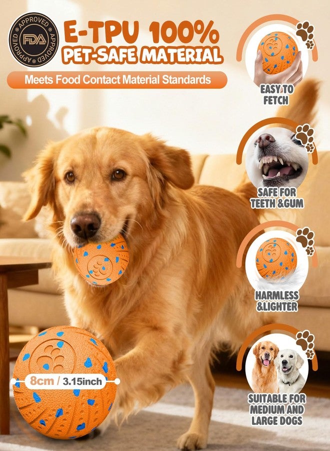 Maraiss Interactive Dog Ball Toys, Dog Balls with Safe E-TPU Material and IP54 Waterproof, 3 Engaging Modes Dog Toys to Keep Them Busy, Auto Moving Dog Toy for Medium and Large Dogs - Image 2