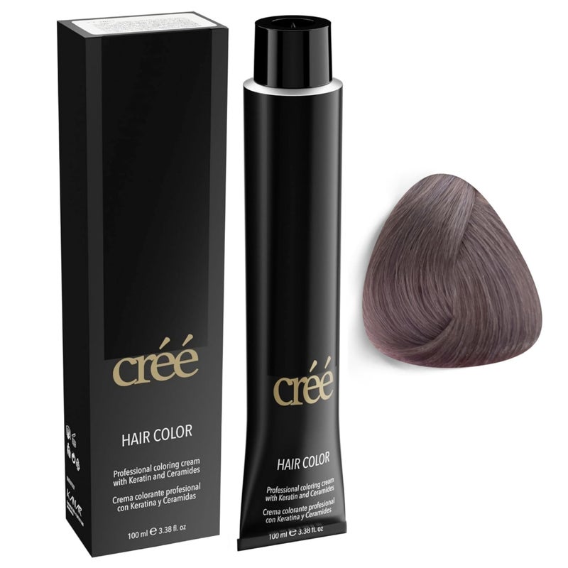 Cree Professional 7 Pastel Rose Permanent Hair Color Long Lasting Rich Vibrant Gray Coverage 100ml 34 floz