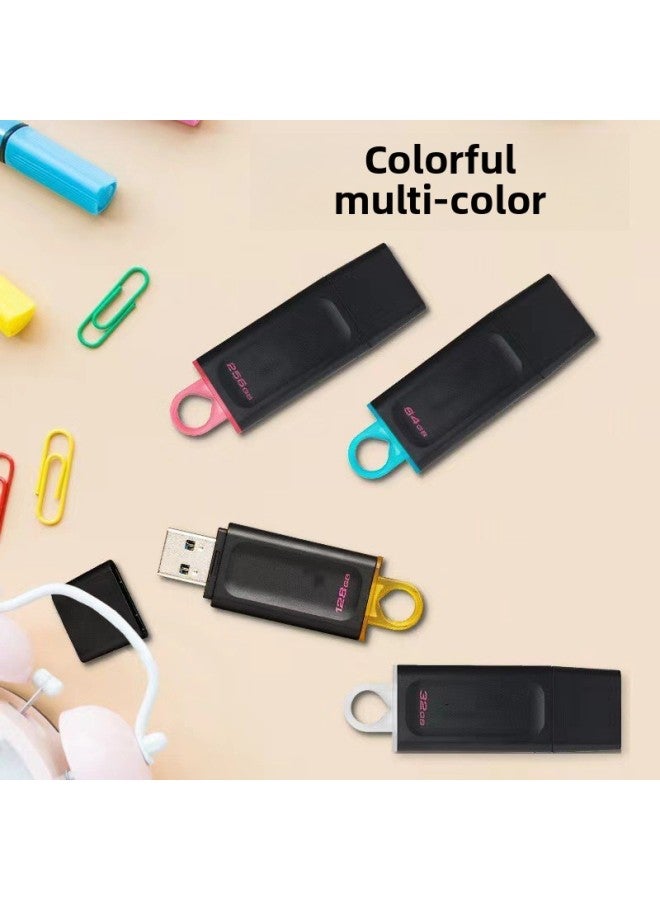 DTXUSB3.2 U Disk 32GB 64GB 128GB Fashion Lightweight Cap Business 256G Office High-speed U Disk-Capacity:256GB  - Image 3