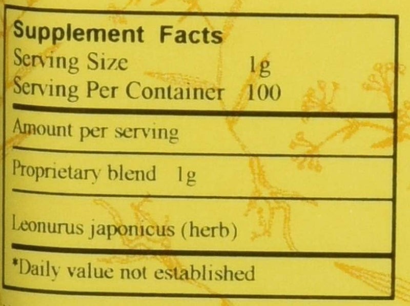 E-Fong Yi Mu Cao Chinese Motherwort Aboveground Parts - 100g Granules - Image 5