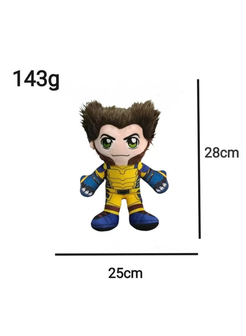 New DOGPOOL plush Wolverine toys, plush dolls around the movie Wolverine dolls give gifts to fans and friends (25cm) - Image 2