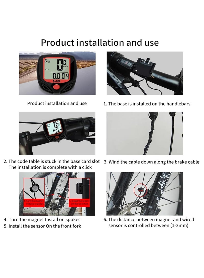 عداد سرعة الدراجة . لحساب سرعة الدراجة والمسافة والوقت اثناء السير بالدارجة - Image 3
