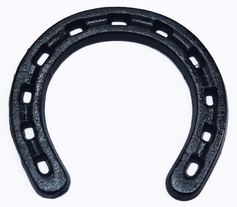 Yuezoloz Lucky Horseshoe BlackCast Iron Horseshoe Wall Decor