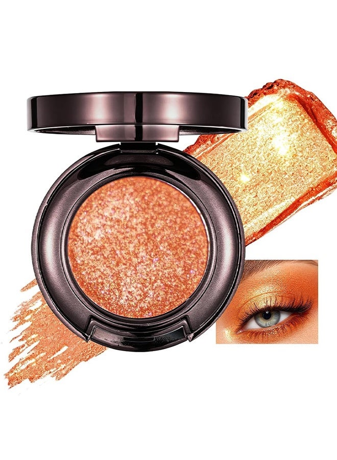 Faiccia Liuguang Phantom Clear Elastic Eyeshadow,Peacock-Green Metallic Sparkle Shimmer Cream Iridescent Eye Shadow,Lightweight Long-Lasting High Pigmented Chrome Eyeshadow,Eye Makeup for Women Girl,06# - Image 1