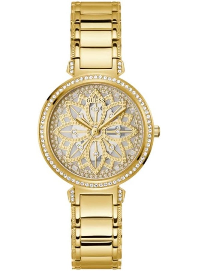 GUESS GUESS Analog Beige Dial Women's Watch-GW0528L2  - Image 1