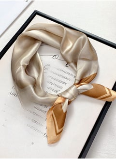 Generic Women's Mulberry Silk Striped Silk Scarf  - Image 1