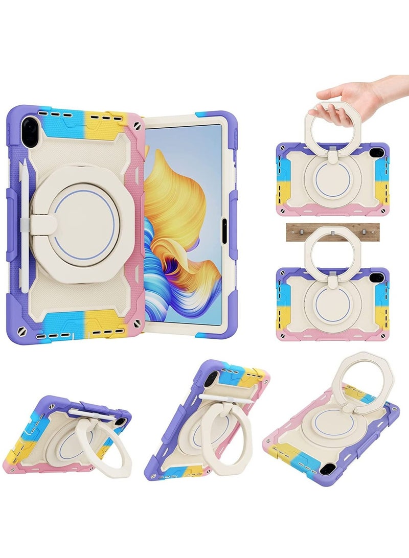 Tablet Bags Case Kids Case For Honor Tablet 8(12") 360° Rotatable Handle Stand Case Three in one Shatter Resistant Shell Drop-Proof Shoulder Strap Tablet PC Case Cover  - Image 1