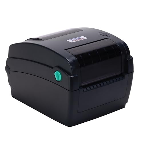 TSC - B00HGUZGXS TTP-244CE Desktop Thermal Transfer Label Barcode Printer - 4.25", 203 dpi – Optional Bluetooth Interface, Navy Blue, 7.95” (W) x 6.81” (H) x 10.16” (D) - Image 1