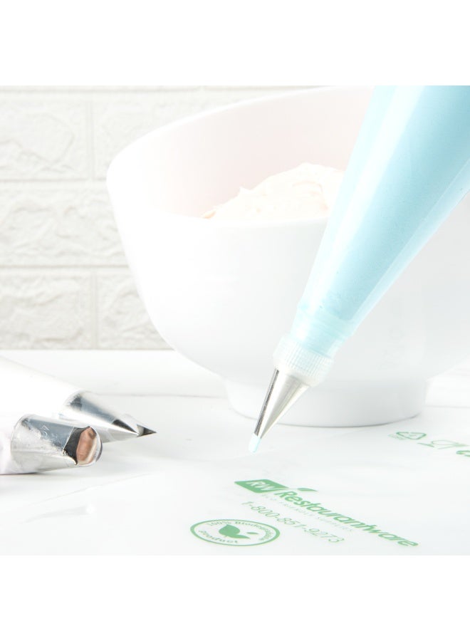 Restaurantware Pastry Tek Pastry Tip, 1 Reusable Basketweave Piping Tip - #44, Dent-Resistant, Stainless Steel Icing Tip, Dishwasher-Safe, Decorate Cupcakes, Cakes, or Cookies - Image 3