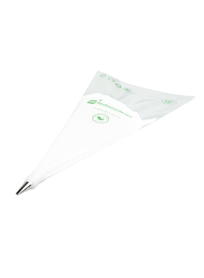 Restaurantware Pastry Tek Pastry Tip, 1 Reusable Basketweave Piping Tip - #44, Dent-Resistant, Stainless Steel Icing Tip, Dishwasher-Safe, Decorate Cupcakes, Cakes, or Cookies - Image 2