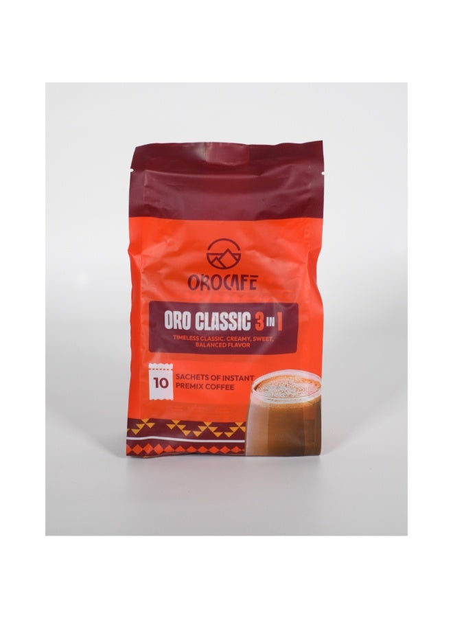 Orocafe Classic Coffee Premix 10 Sachets (210g) – Ready-to-Mix Instant Coffee Drink, Single Uganda Origin - Image 1